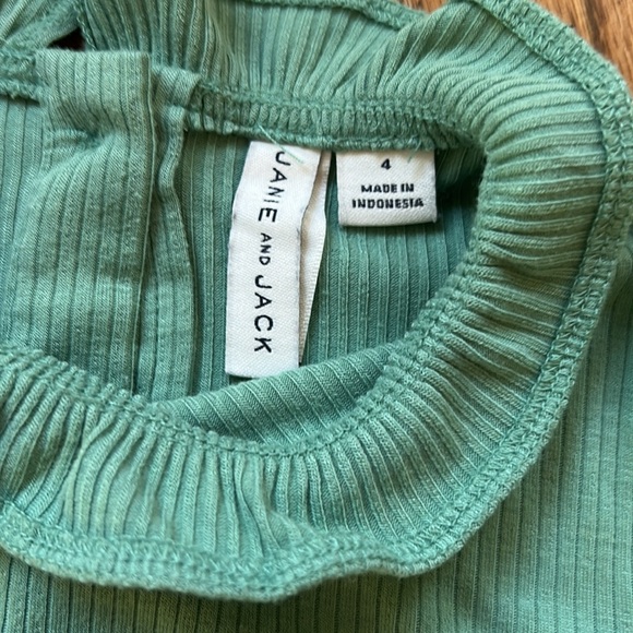 Janie and Jack Snow White Pants & Ruffle Top Set - Picture 3 of 4